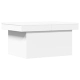 Coffee Table White 80x55x40 cm Engineered Wood 840863