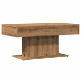 Coffee Table Artisan Oak 96x50x45 cm Engineered Wood 856547