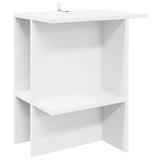 Coffee Table 2 pcs White 40 x 30 x 49 cm Engineered Wood 8001064