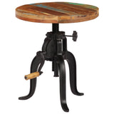 Side Table 45x cm Solid Reclaimed Wood and Cast Iron 247588