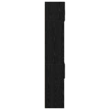 Storage Cabinet with Shelves Black Oak 70 x 42.5 x 225 cm 3446672
