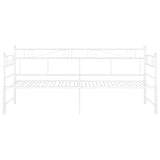 Sofa Bed Frame White Powder-coated metal Standard Single 324771