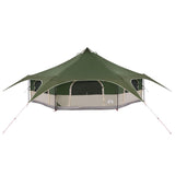 Family Tent Green 18-Person 185T Polyester with PU Coating 42017397