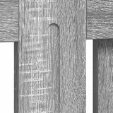 Radiator Cover Grey Sonoma 172 x 19 x 81.5 cm Engineered Wood 884073
