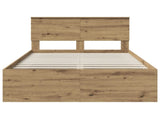 Bed Frame Artisian Oak 120 x 190 cm Engineered wood 3407903