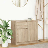 Sideboard with Drawer Sonoma Oak 71x35x65 cm Engineered Wood 861600