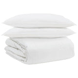 Duvet Set with Pillow 3 pcs White Down Feather 3377097