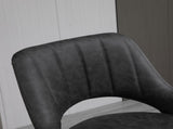 Bar Stools Set of 2, Swivel Counter Height Barstools with Back, Adjustable PU Leather Bar Chairs, T3398P328168