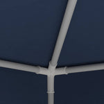 Professional Party Tent with Side Walls 4x4 m Blue 90 g/m 48526