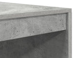 Desk with Drawer 2 pcs Concrete Grey 3337372