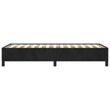 Bed Frame without Mattress Black 90x190 cm Single Single Velvet 349880