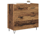 Sideboard Old Wood 69.5 x 34 x 90 cm Engineered Wood and Iron 881495