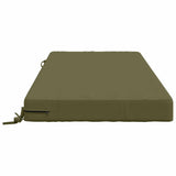 Seat Cushion SOEST 100% Polyester Olive Green 120 x 80 x 10 cm 946789