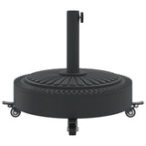Parasol Base with Wheels for 38 / 48 mm Poles 27 kg Round 4007982