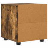 Bathroom Cabinet Smoked Oak 40.5 x 40 x 44 cm Engineered Wood 888952