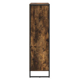 Book Cabinet Smoke Oak 99.5 x 30 x 108.5 cm Engineered Wood 886524