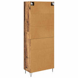 Highboard Old Wood 69.5 x 34 x 180 cm Engineered Wood 3415719