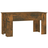 Coffee Table Smoked Oak 101x49x52 cm Engineered Wood 819278