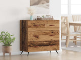 Chest of Drawers Old Wood 69.5 x 34 x 90 cm Engineered Wood 881486
