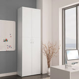 Office Cabinet White Engineered wood 60 x 32 x 190 cm 800297