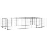Outdoor Dog Kennel Steel 33.88 m 3082315