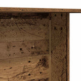 Dining Table Old Wood 110 x 60 x 75 cm Engineered Wood 863164