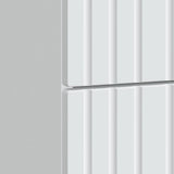Bedside Cabinet White 43x 41 x 66.5 cm Engineered Wood 894095