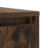 Sideboard Smoked Oak 85x34x76 cm Engineered Wood 861629