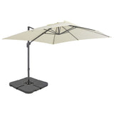 Garden Parasol with Portable Base Sand 276343