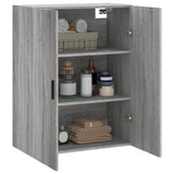Wall Mounted Cabinet Grey Sonoma 69.5x34x90 cm 828442