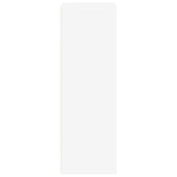 Highboard White 50x41x124 cm Engineered Wood 846397
