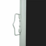 Retractable Side Awning 160 x 500 cm Black 45460