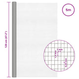 Mesh Screen 120 x 500 cm 18 Mesh Stainless Steel 201 Silver 42039605