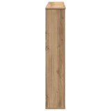 Fireplace Surround Artisan Oak 100x20x100 cm Engineered Wood 854579