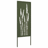 Garden Privacy Screen Olive green 50 x 140 cm Cold-rolled steel 876311
