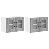 Dishwasher Panel Kalmar 2 pcs Grey Sonoma 60 x 31 x 40 cm 884627