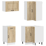 Kitchen Unit KALMAR 8 pcs Sonoma Oak Engineered Wood 3438373