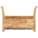 Hall Bench 103x33x72 cm Solid Mango Wood 285904