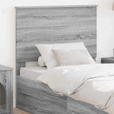 Headboard Grey Sonoma 100 cm Engineered Wood 887699