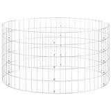 Circular Gabion Pole Galvanised Steel 100x50 cm 152017