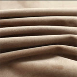 Blackout Curtains with Rings 2 pcs Velvet Beige 140x175 cm 134504