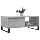 Coffee Table Concrete Grey 90x50x36.5 cm Engineered Wood 830576