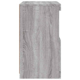 Sideboard with LED Lights Grey Sonoma 41x37x67 cm 836684