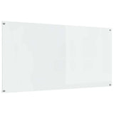 Kitchen Backsplash Transparent 120 x 60 cm Tempered Glass 42001297