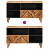 Storage Cabinets Brown 80 x 33.5 x 46 cm Solid Mango Wood 4018933