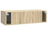 Wall-Mounted TV Cabinet Sonoma Oak 78.5 x 31 x 30 cm 898547