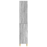 Cabinet Set 2 pcs Grey Sonoma Engineered Wood 3416715