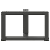 Coffee Table Legs T-Shaped 2 pcs Anthracite 40x25x cm Steel 4013006