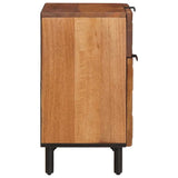Bedside Cabinet Brown 50 x 33 x 60 cm Solid Mango Wood 4017908