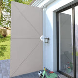 Collapsible Terrace Side Awning Cream 400x200 cm 44570